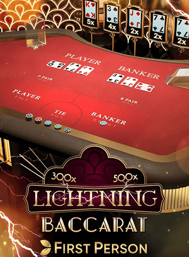 First Person Lightning Baccarat